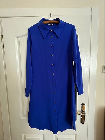 Şifon Yelekli Uzun Tunik - Görsel 8