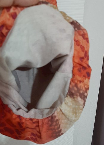 Yılan Desenli Uzun Pilili Kadın pantolon - Görsel 3