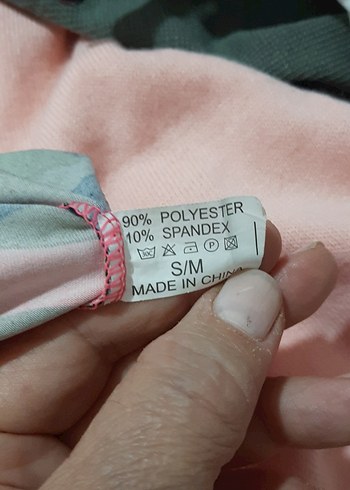 Pembe Kamuflaj Desenli Hamile ve Emzirme Pijama Takımı - Görsel 5