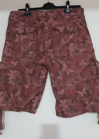 Kahverengi Kamuflaj Erkek Kısa Şort - Görsel 2