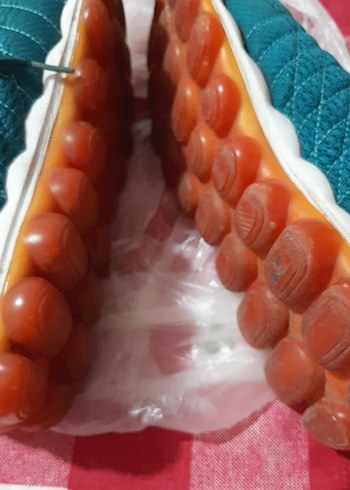 Turkuaz Kadın Spor Ayakkabı Velcro Detaylı - Görsel 6