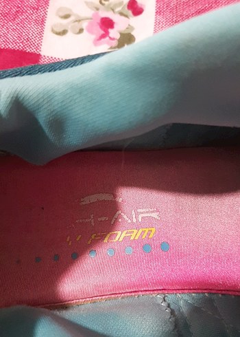 Turkuaz Kadın Spor Ayakkabı Velcro Detaylı - Görsel 4