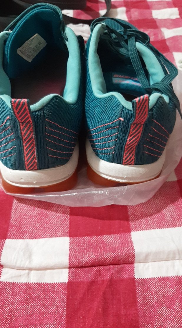 Turkuaz Kadın Spor Ayakkabı Velcro Detaylı - Görsel 5