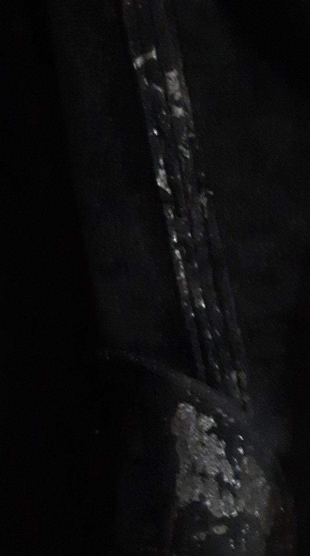 Siyah Süet Uzun Kadın Kaban - Görsel 4