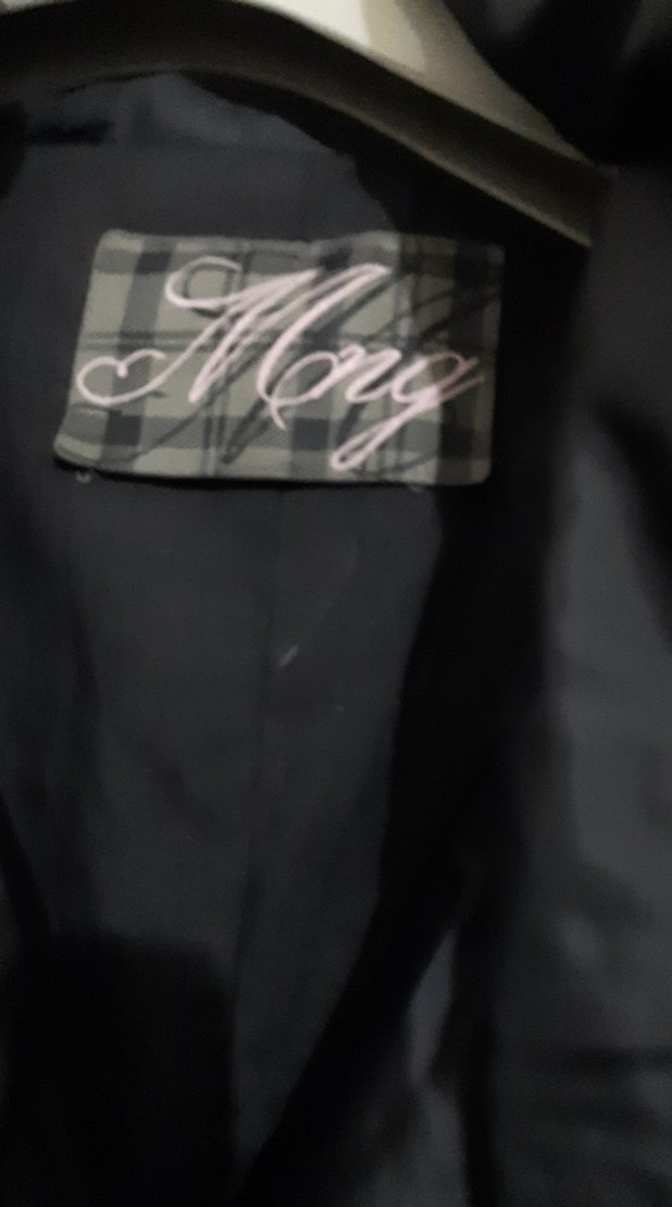 Siyah Uzun Fermuarlı Kadın Kışlık Ceket - Görsel 3