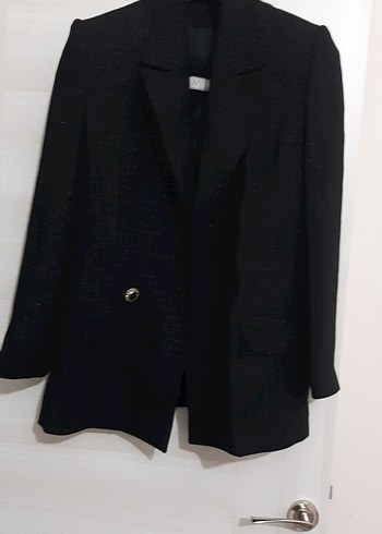 Siyah Midi Kumaş Kadın Pantolon - Görsel 4