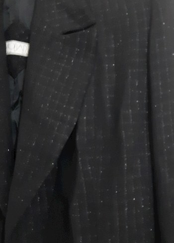 Siyah Midi Kumaş Kadın Pantolon - Görsel 5