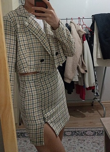 Blazer etek takımı 
