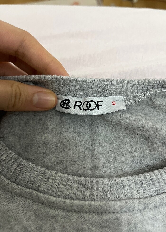 Gri sweatshirt - Görsel 3