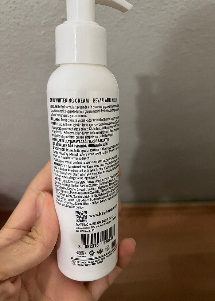 Derma beyazlatıcı ve onarıcı krem - Görsel 3