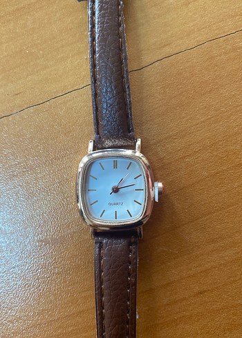 Kahverengi Klasik Kadın Kol Saati - Görsel 3