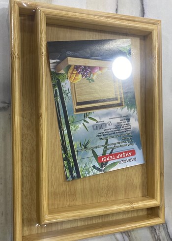 AYNI GÜN KARGO Bambu 2 Adet Servis Tepsisi Seti - Görsel 2