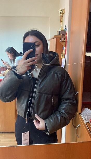 Zara şişme mont