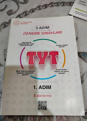 3 Adım TYT Deneme Sınavları 1. Adım 5 Deneme150 sayfa