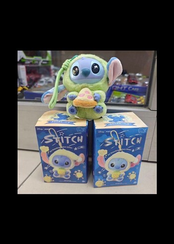 Mavi Pastel Stitch Peluş Oyuncak - Görsel 2