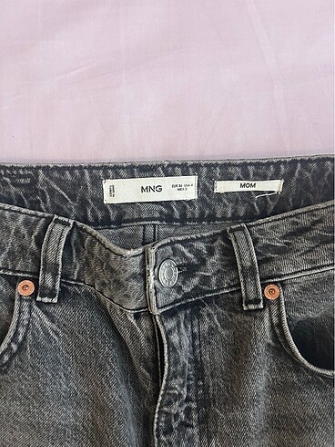 36 Beden gri Renk Mango Jean