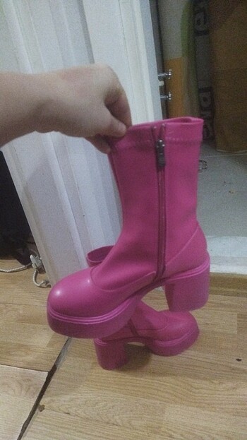 36 Beden Pembe cizme