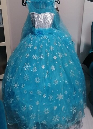 10 Yaş Beden mavi Renk Karlar#ülkesi#elsa