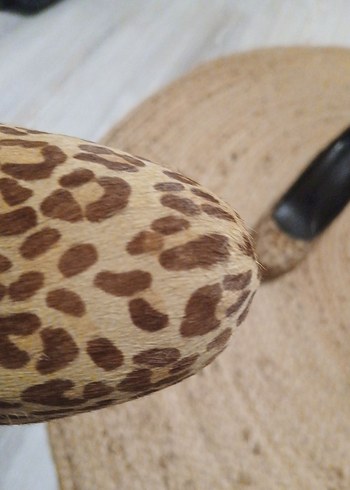 Derimod Leopar Desenli Platform Topuklu Kadın Stiletto - Görsel 4