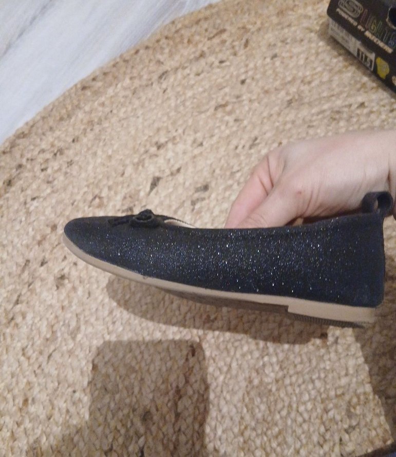 Klasik Zarif Kız Çocuk Siyah Babet - Görsel 3