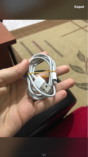 Orjinal iphone ara kablo