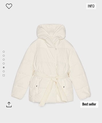 Bershka mont puffer
