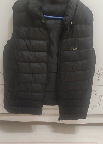 Siyah Fermuarlı Erkek Yelek - Görsel 2