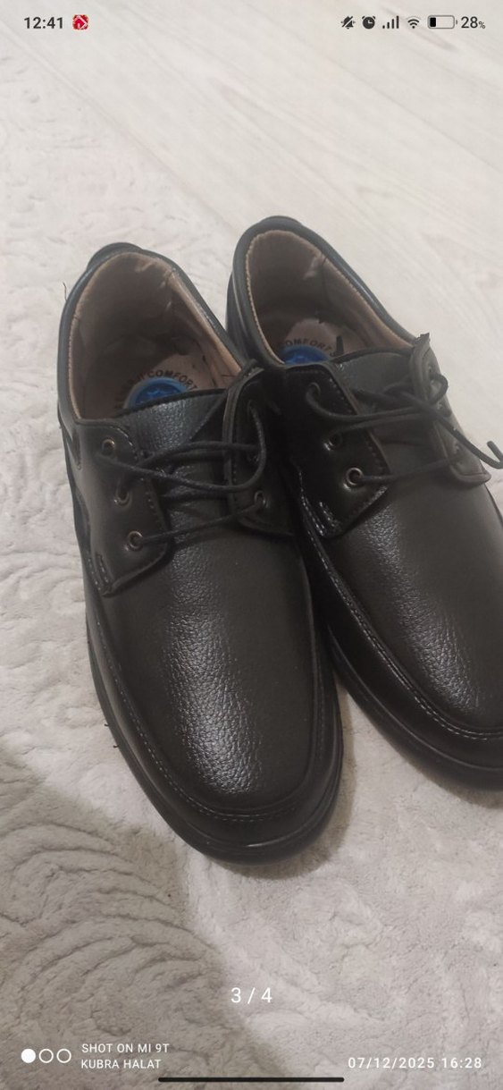 Klasik Siyah Erkek Ayakkabısı - Görsel 3