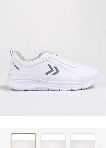 Beyaz Erkek Koşu ve Antrenman Ayakkabısı - Görsel 3