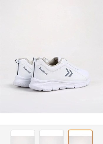 Beyaz Erkek Koşu ve Antrenman Ayakkabısı - Görsel 2