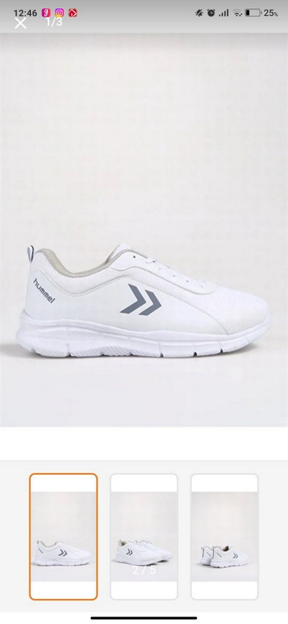 Beyaz Erkek Koşu ve Antrenman Ayakkabısı - Görsel 3