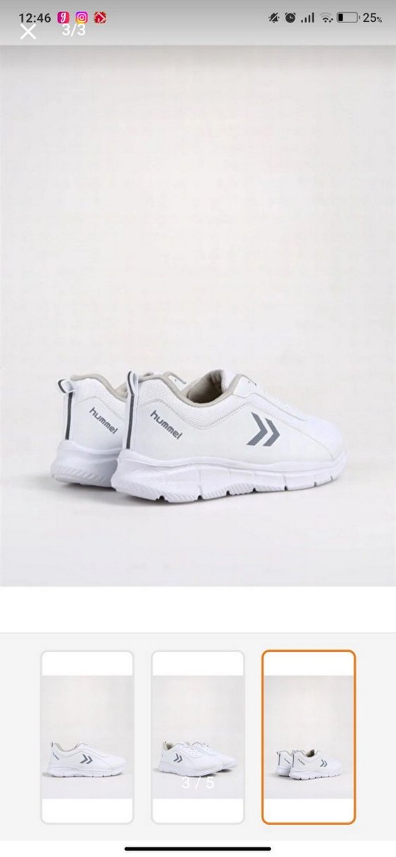 Beyaz Erkek Koşu ve Antrenman Ayakkabısı - Görsel 2