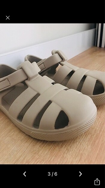 28 Beden camel Renk Çocuk sandalet