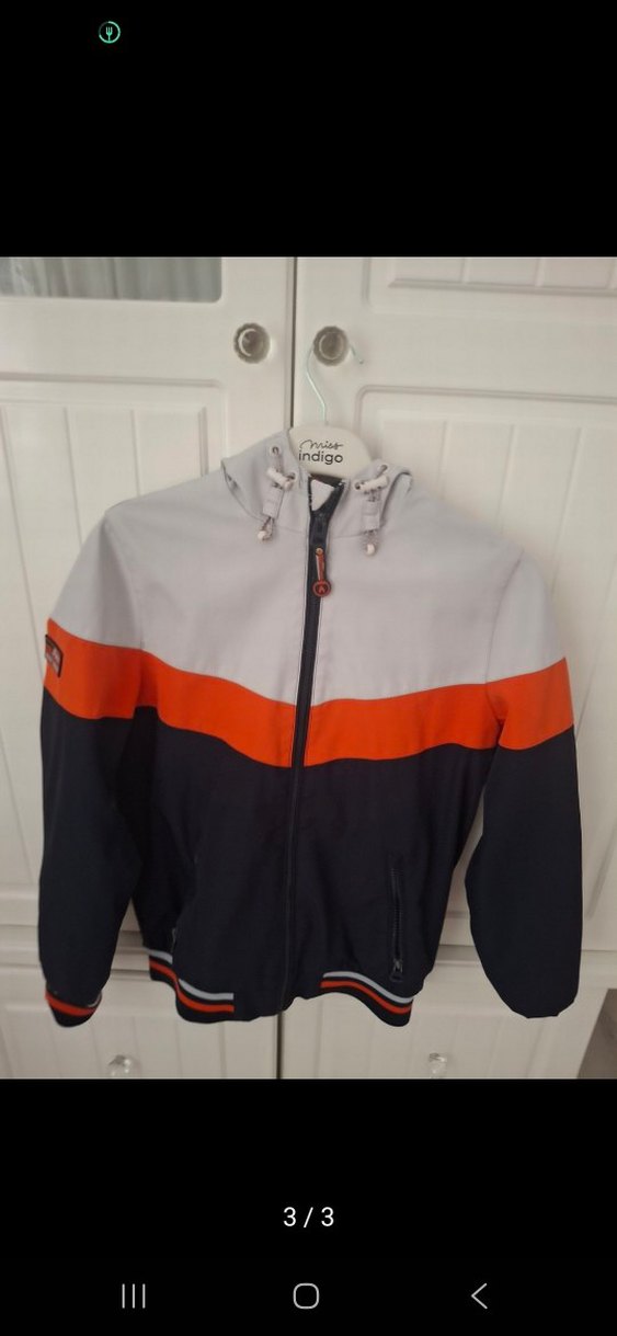 Gri Mini Fermuarlı Erkek Yağmurluk - Görsel 4