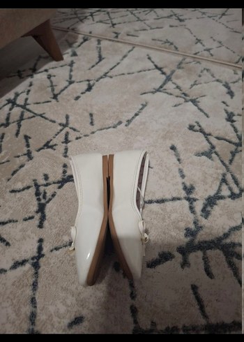 Beyaz Kız Çocuk Fiyonklu Babet - Görsel 3