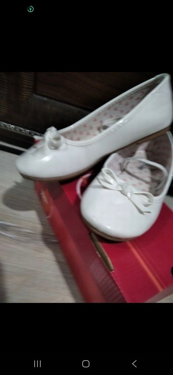 Beyaz Kız Çocuk Fiyonklu Babet - Görsel 5