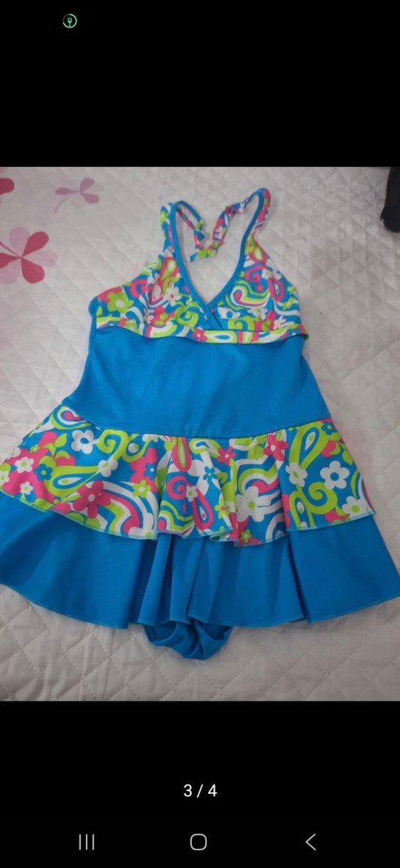 Mavi Baskılı çocuk mayo - Görsel 2