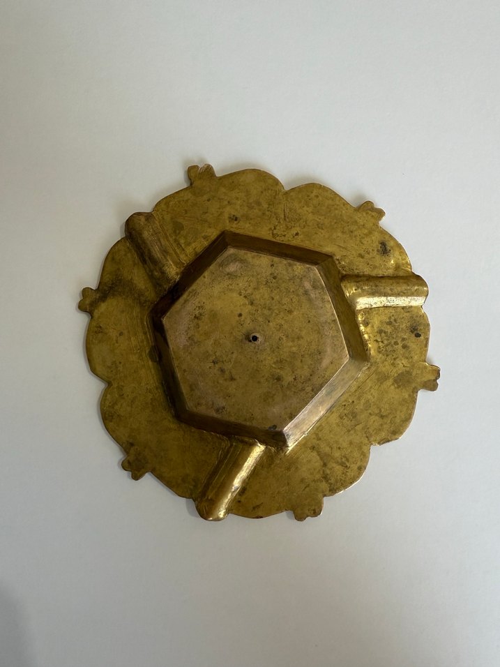 Pirinç Vintage Küllük - Görsel 2