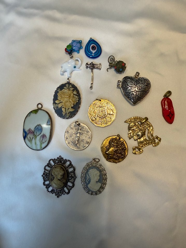 Karışık kolye uçları - Görsel 3