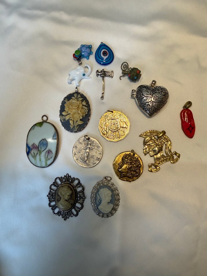 Karışık kolye uçları - Görsel 2