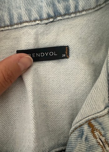 Trendyol & Milla Düğmeli Denim Kadın Tulum