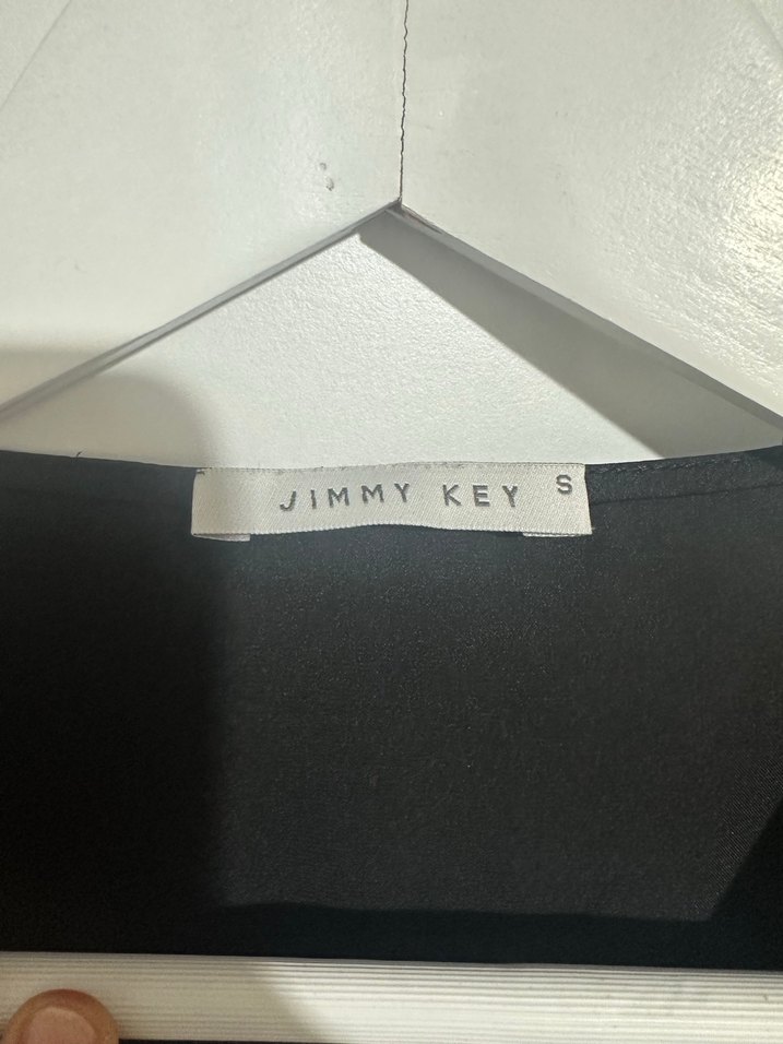 Siyah V Yaka Uzun Kollu Kadın Bluz - Görsel 4