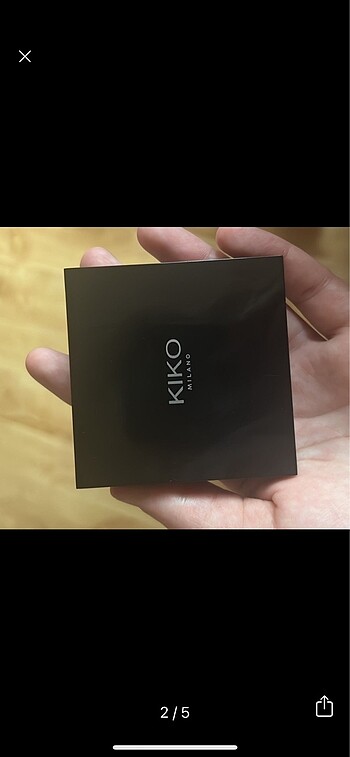 Kiko Kiko hic kullanilmamis yeni far paleti