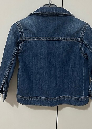 Mavi Denim Düğmeli Kot Ceket - Görsel 2