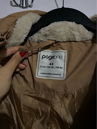 44 Beden şişme mont