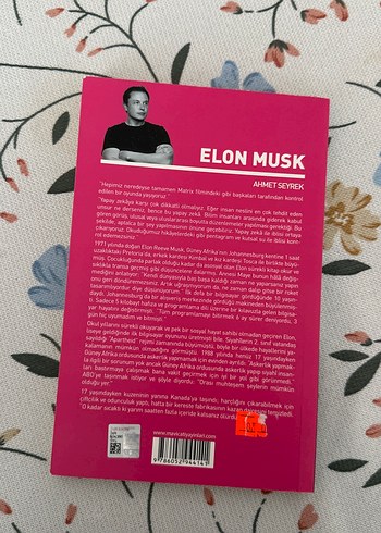 Elon Musk - Ahmet Seyrek Biyografi Kitabı - Görsel 2