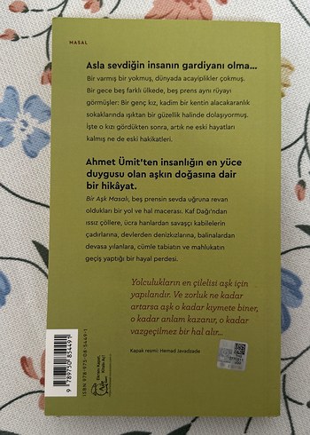 Kitap / Bir Aşk Masalı - Ahmet Ümit - Görsel 2