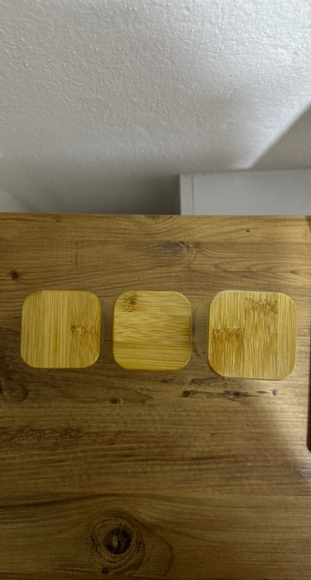 Bambu Kapaklı Cam Baharatlık Seti - Görsel 2