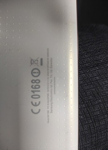 SAMSUNG SM-T800 tablet arka kapağı 