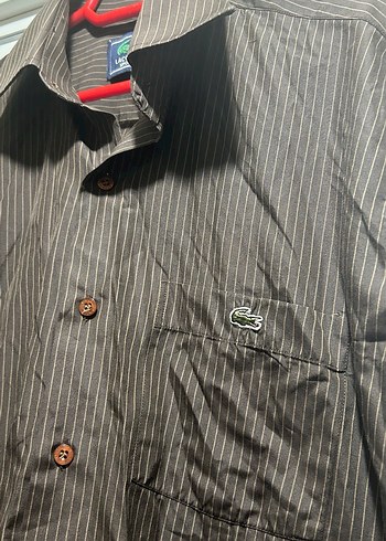 Düğmeli Uzun Kollu Erkek Gömlek - Görsel 5